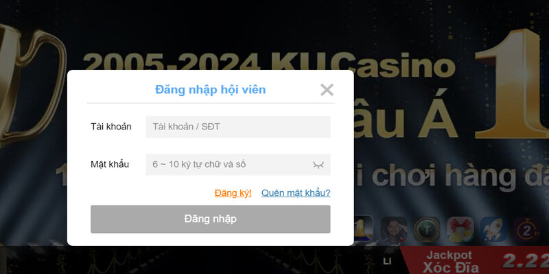 Cách đăng nhập Kubet88 siêu tốc