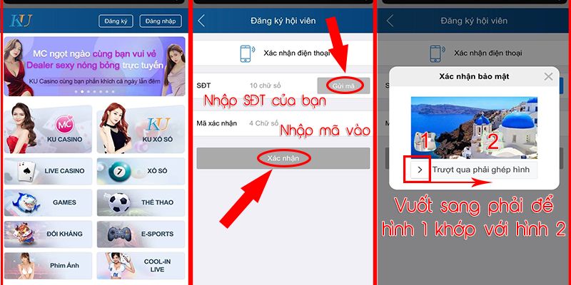 Đăng ký Kubet - Hướng dẫn mở tài khoản cá cược trên app di động