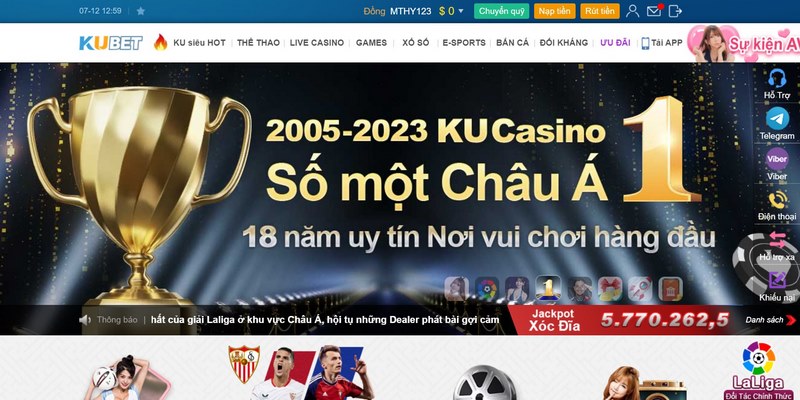 Giới thiệu chung về Ku Casino